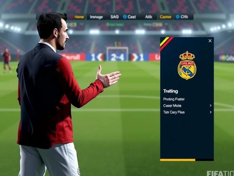 Career Mode Manager Interface